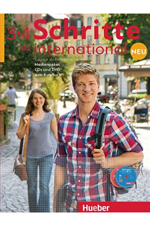 Schritte International Neu 3+4 Medienpaket mit CDs & DVD zum KB - Schritte International Neu | Litterula