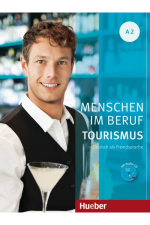 Menschen im Beruf - Tourismus A2 KB + CD - Įvairių profesijų | Litterula