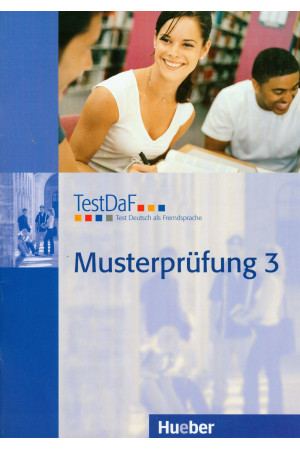 TestDaF Musterprufung 3 Heft + CD - Visų įgūdžių lavinimas | Litterula