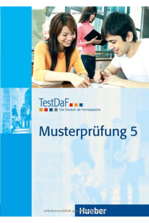 TestDaF Musterprufung 5 Heft + CD - Visų įgūdžių lavinimas | Litterula