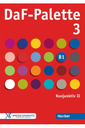 DaF-Palette 3: Konjunktiv II B1 Übungsbuch - Gramatikos | Litterula