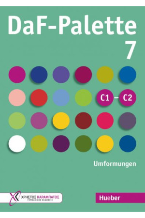 DaF-Palette 7: Umformungen C1/C2 Übungsbuch - Gramatikos | Litterula