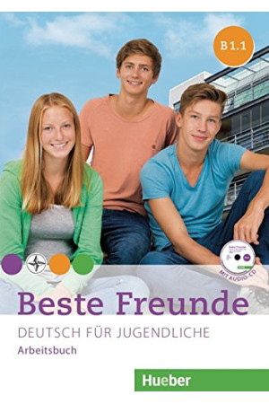 Beste Freunde B1.1 Arbeitsbuch + CD (pratybos)* - Beste Freunde | Litterula