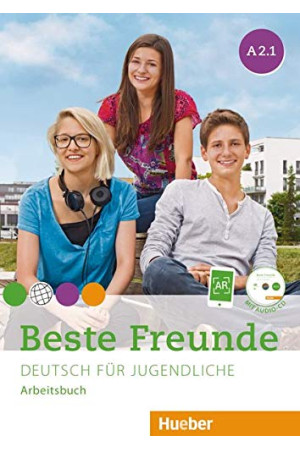 Beste Freunde A2.1 Arbeitsbuch + CD (pratybos) - Beste Freunde | Litterula