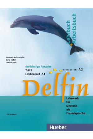 Delfin Teil 2 Lehrbuch + Arbeitsbuch & CD Lekt. 8-14* - Delfin | Litterula