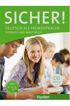 Sicher! C1.1 Lekt. 1-6 Kursbuch + Arbeitsbuch & CD zum AB