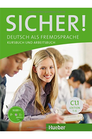 Sicher! C1.1 Lekt. 1-6 Kursbuch + Arbeitsbuch & CD zum AB - Sicher! | Litterula