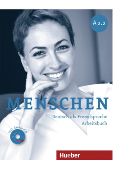 Menschen A2.2 Arbeitsbuch + CD (pratybos)