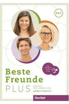 Beste Freunde Plus A2.1 Arbeitsbuch + Int. Version & App (pratybos)