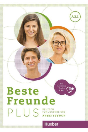 Beste Freunde Plus A2.1 Arbeitsbuch + Int. Version & App (pratybos) - Beste Freunde Plus | Litterula