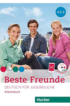 Beste Freunde A2.2 Arbeitsbuch + CD (pratybos)