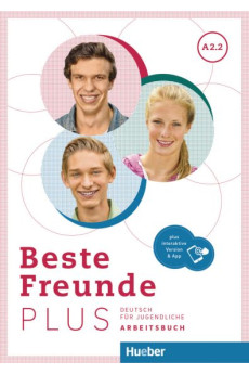 Beste Freunde Plus A2.2 Arbeitsbuch + Int. Version & App (pratybos)