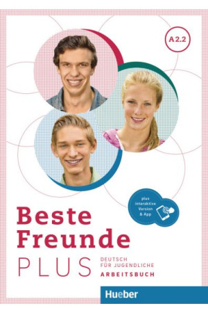 Beste Freunde Plus A2.2 Arbeitsbuch + Int. Version & App (pratybos) - Beste Freunde Plus | Litterula