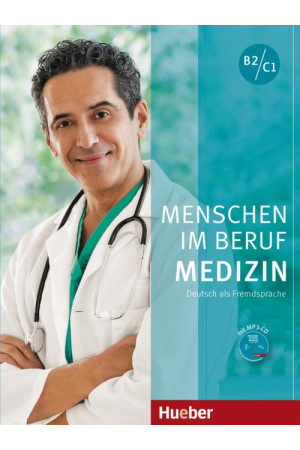 Menschen im Beruf - Medizin KB + CD - Įvairių profesijų | Litterula