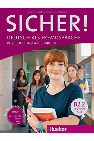 Sicher! B2.2 Lekt. 7-12 Kursbuch + Arbeitsbuch & CD zum AB - Sicher! | Litterula