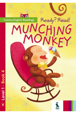 Ready? Read! Munching monkey - Lietuviški leidiniai | Litterula