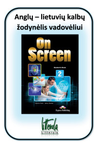 On Screen 2 Anglų - lietuvių kalbų žodynėlis
