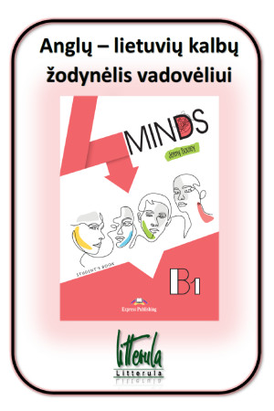 4Minds B1 Anglų - lietuvių kalbų žodynėlis - 4Minds | Litterula