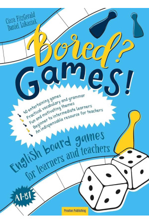 Bored? Games! English board games for learners and teachers (A1-B1) - Žaidimai | Litterula