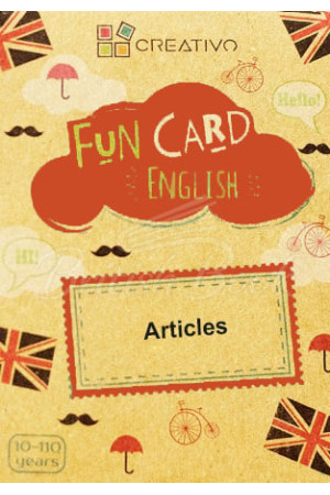 FUN CARD ENGLISH - Articles - Žaidimai | Litterula