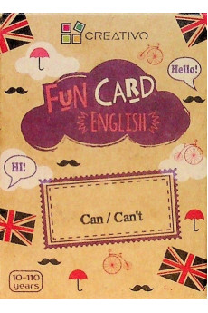 FUN CARD ENGLISH - Can, Can't