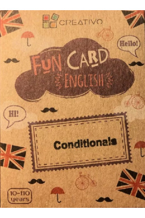 FUN CARD ENGLISH - Conditionals - Žaidimai | Litterula