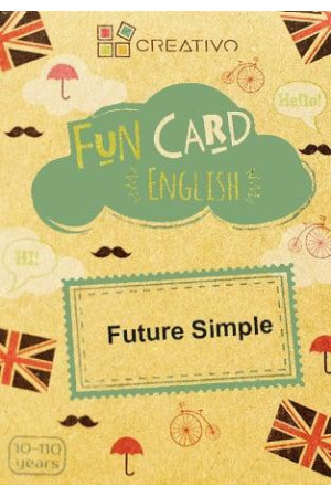 FUN CARD ENGLISH - Future Simple - Žaidimai | Litterula