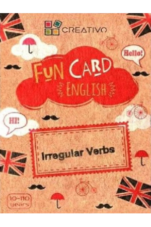 FUN CARD ENGLISH - Irregular Verbs - Žaidimai | Litterula