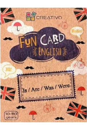 FUN CARD ENGLISH - Is, Are, Was, Were - Žaidimai | Litterula