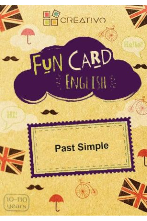 FUN CARD ENGLISH - Past Simple - Žaidimai | Litterula