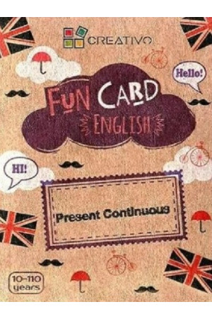 FUN CARD ENGLISH - Present Continuous - Žaidimai | Litterula