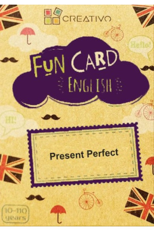 FUN CARD ENGLISH - Present Perfect - Žaidimai | Litterula