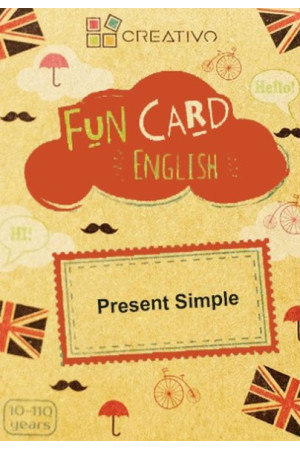 FUN CARD ENGLISH - Present Simple - Žaidimai | Litterula