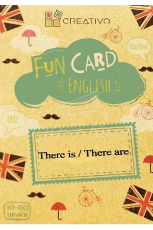 FUN CARD ENGLISH - There Is, There Are - Žaidimai | Litterula