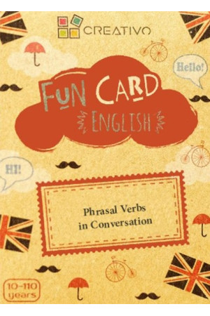 FUN CARD ENGLISH - Phrasal Verbs in Conversations - Žaidimai | Litterula