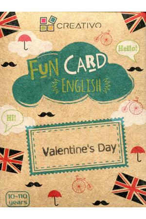 FUN CARD ENGLISH - Valentine s Day - Žaidimai | Litterula