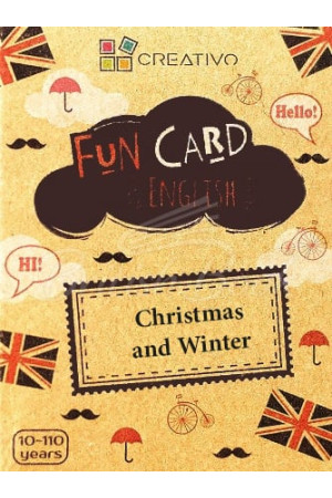 FUN CARD ENGLISH - Christmas and Winter - Žaidimai | Litterula