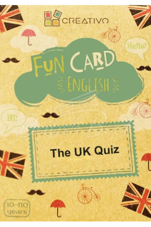 FUN CARD ENGLISH - The UK Quiz - Žaidimai | Litterula