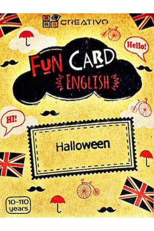 FUN CARD ENGLISH - Halloween - Žaidimai | Litterula