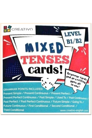 MIXED TENSES Cards! B1/B2 - Žaidimai | Litterula