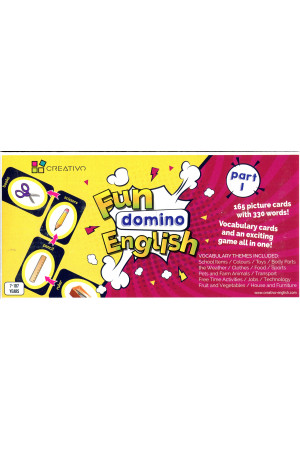 FUN Domino English Part 1 - Žaidimai | Litterula