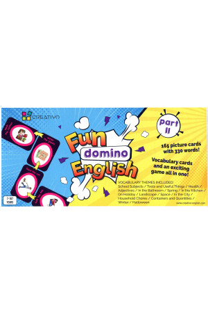 FUN Domino English Part 2 - Žaidimai | Litterula