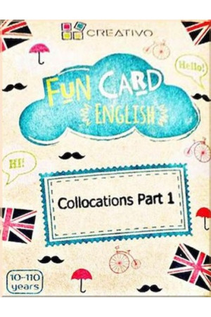 FUN CARD ENGLISH - Collocations Part 1 - Žaidimai | Litterula