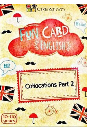 FUN CARD ENGLISH - Collocations Part 2 - Žaidimai | Litterula