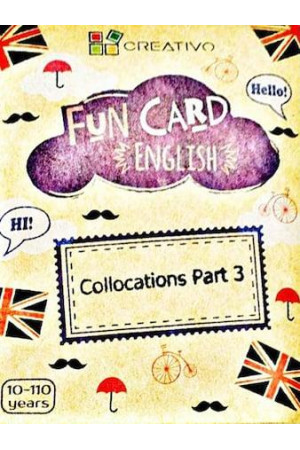 FUN CARD ENGLISH - Collocations Part 3 - Žaidimai | Litterula