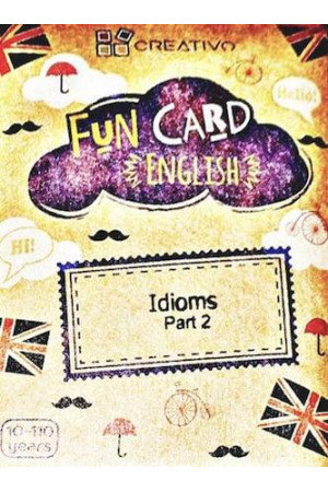 FUN CARD ENGLISH - Idioms Part 2 - Žaidimai | Litterula