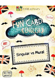 FUN CARD ENGLISH - Singular vs Plural