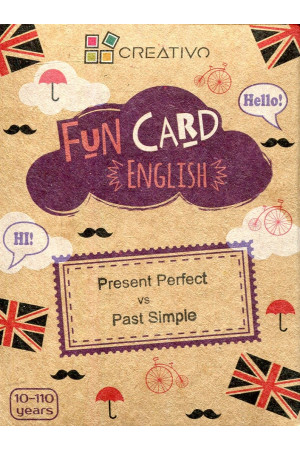 FUN CARD ENGLISH - Present Perfect vs Past Simple - Žaidimai | Litterula