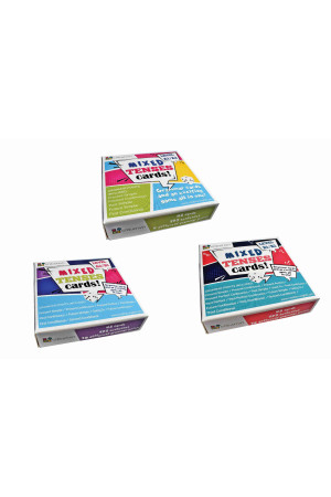 MIXED TENSES Cards! Set of 3 Levels A1/A2 & A2/B1 & B1/B2 - Žaidimai | Litterula