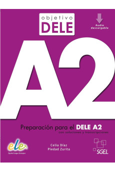 Objetivo DELE A2 Nueva Ed. Libro + Audio Descargable